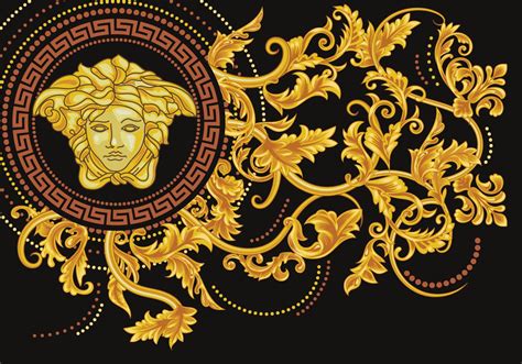 Luxury Official Versace Medusa Pattern — Download Free 